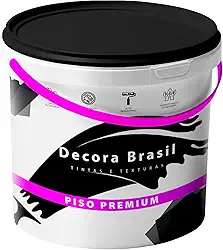 Tinta Para Piso Premium Interna E Externa Decora Brasil (Cinza Chumbo, 14L)