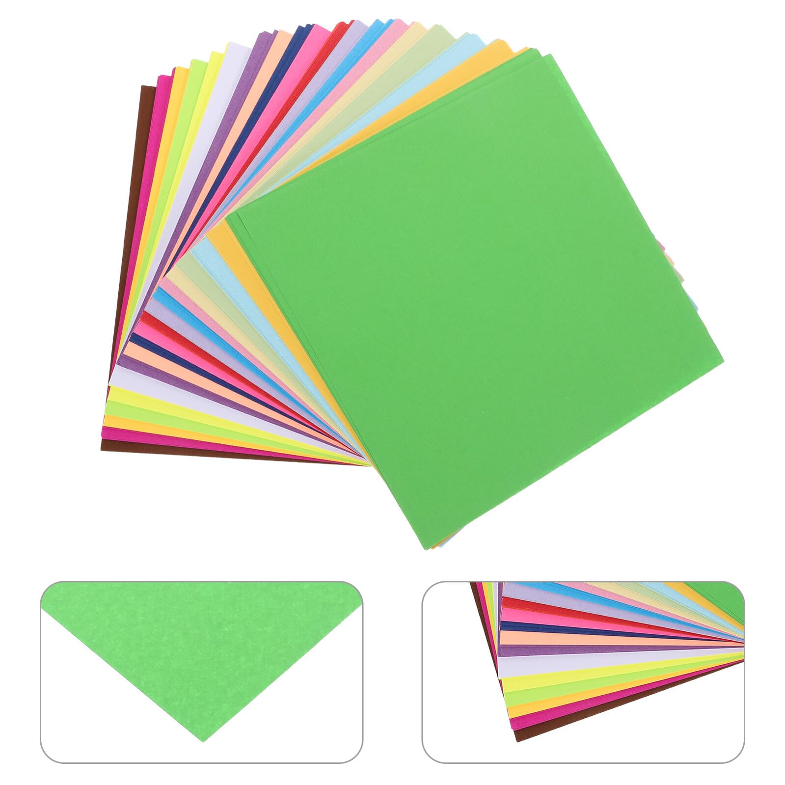 Kit Origami per Bambini 600 Fogli Quadrati Colorati