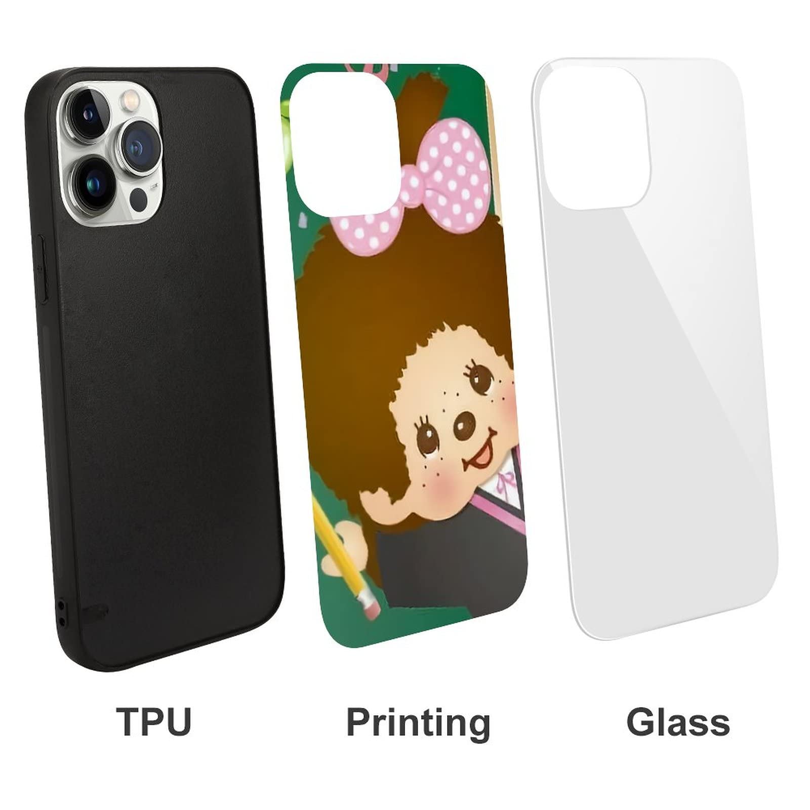 Amazon.co.jp: モンチッチiPhone13 ケース 6.1インチに適用