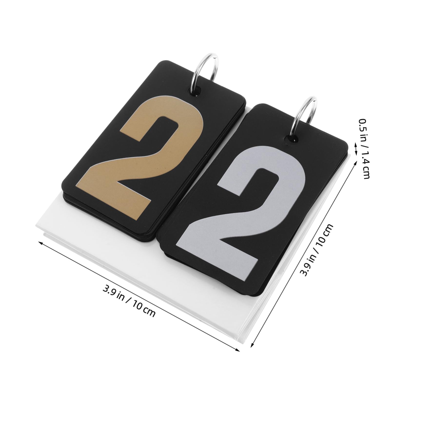 POPETPOP Score Keeper Sports Game Mini Scoreboard for Football Badminton Baseball Basketball