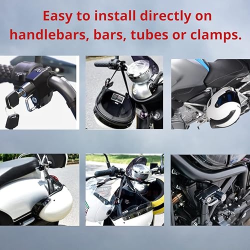 Miniatura 4 de Anti-Theft Lock for Motorcycle Helmet Universal Motorcycle Helmet Lock Motorcycle Helmet Lock Motorcycle Helmet Accessory Waterproof and Stainless