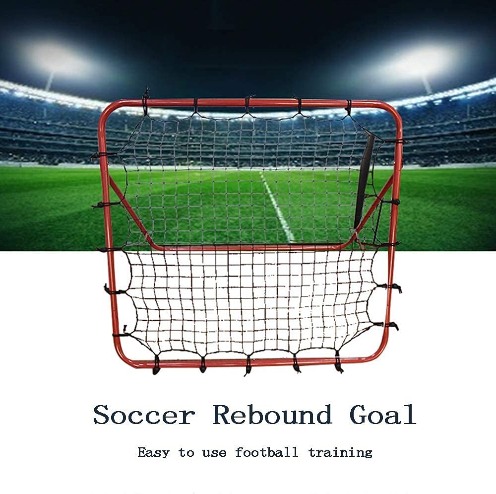 Porta da Calcio per Bambini Calcio Pop-up per Bambini Porta da calcio a rimbalzo multifunzionale Rete da calcio per allenamento Porta da calcio portatile Porta da rimbalzo da calcio per bambini LSDRAL