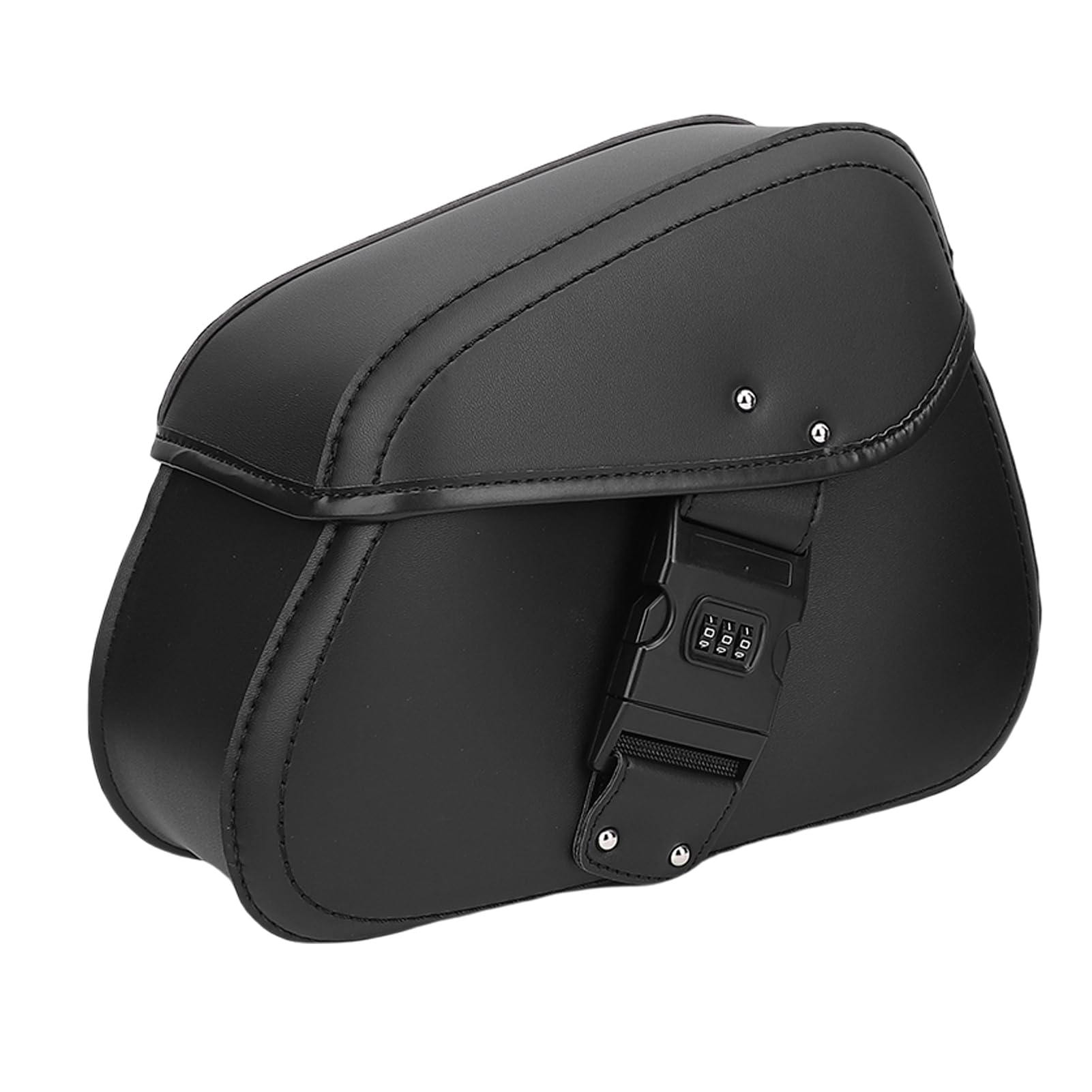Borsa Laterale per Moto Universale, Borse Laterali Rigide da 16 Litri Borsa Laterale per Moto Multifunzionale in Pelle PU con Serratura, Sostituzione per V STAR 250