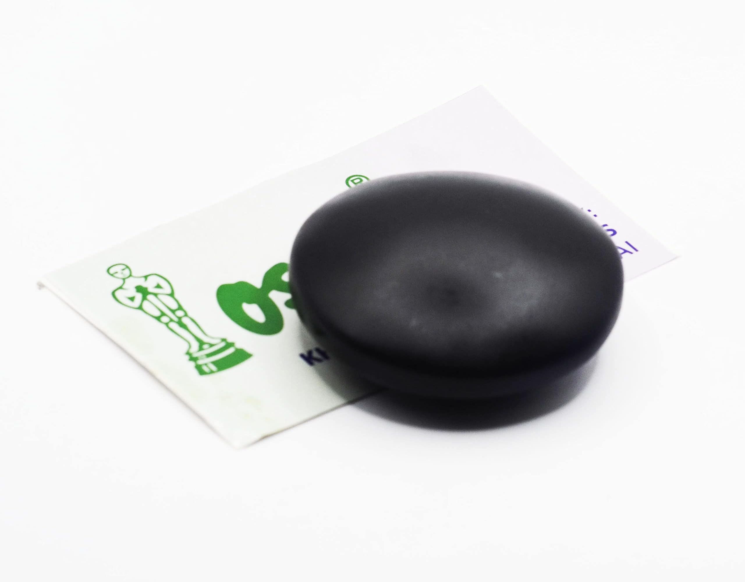 OSCAR 2 Inch Black Round Gold Testing Jewelry Acid Test Scratch Stone (Kasauti Stone)