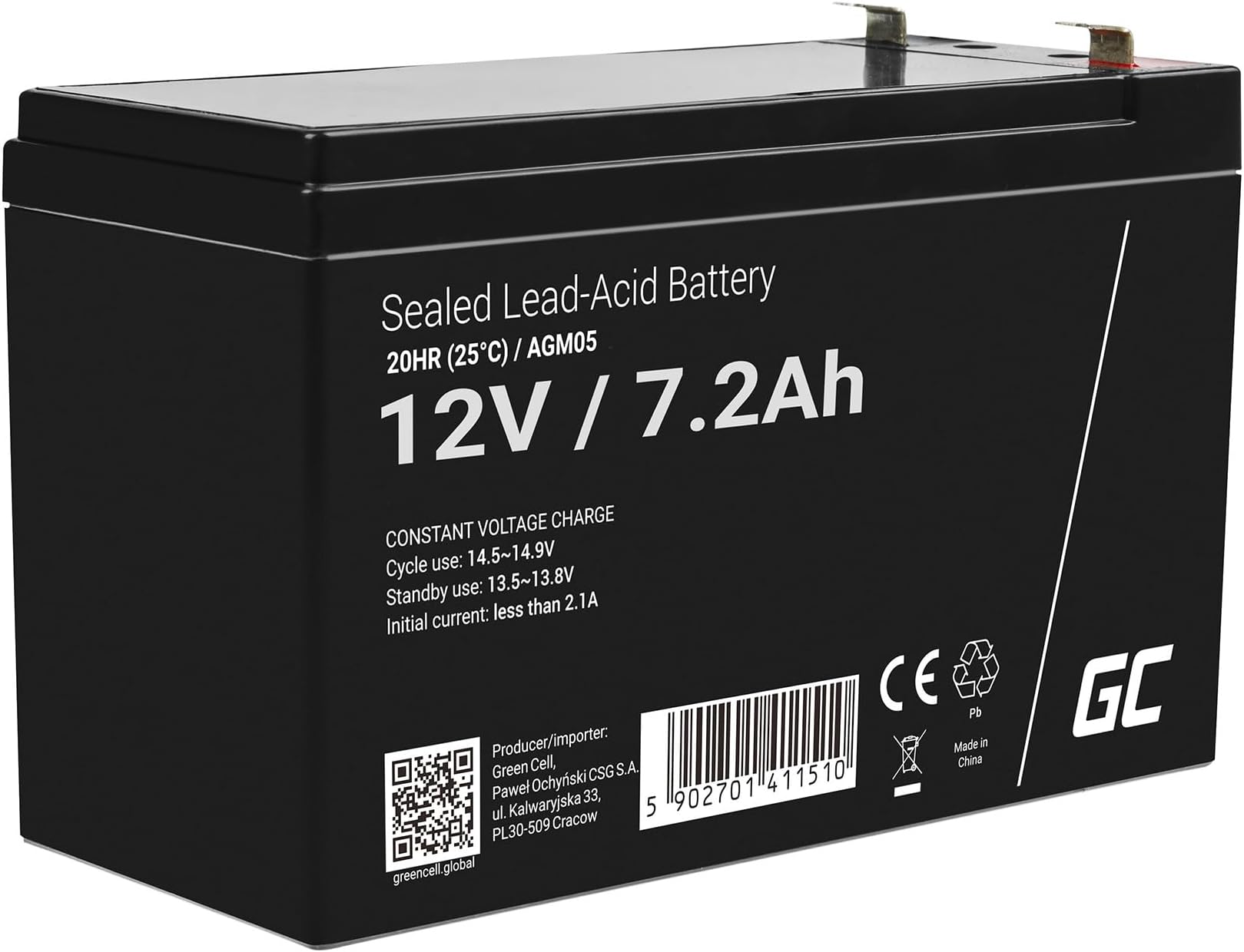 Batteria FIAMM FG20721 12V 7.2Ah - Per Inverter E Applicazioni Elettriche - Foto 5