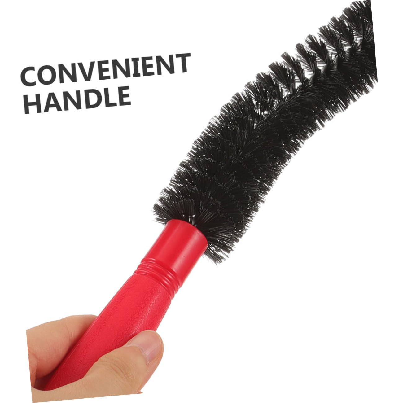 Cabilock 4 Set Spazzola Per La Pulizia Spazzole Spolverini Per La Pulizia Estensibili Pennello Pulizia Spazzola Flessibile Con Manico Più Lungo Pennello Pulitore Flessibile Nylon 2 Pezzi*4