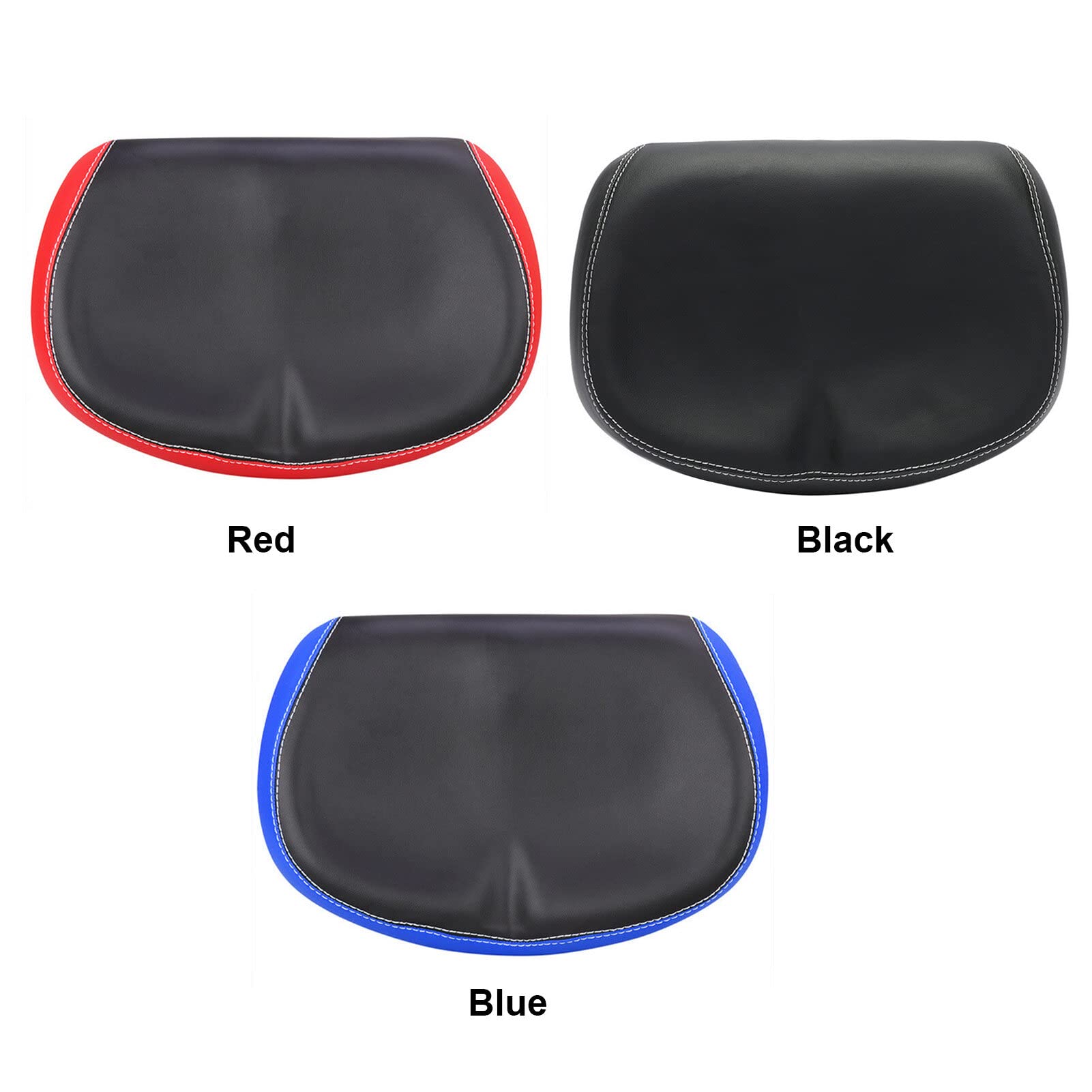 Sella senza naso per bicicletta confortevole cuscino universale PU Pad impermeabile Shock Bike Sedili