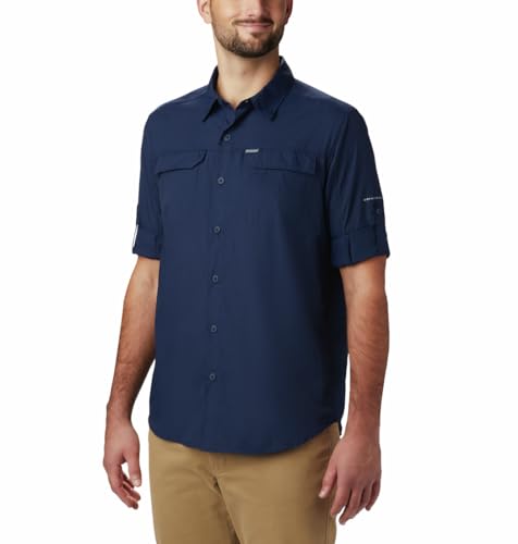 Image of Columbia Men Omni-Shade Silver Ridge 2.0 Shirt for Hiking | Trekking | Camping | Safari | Sun Protection