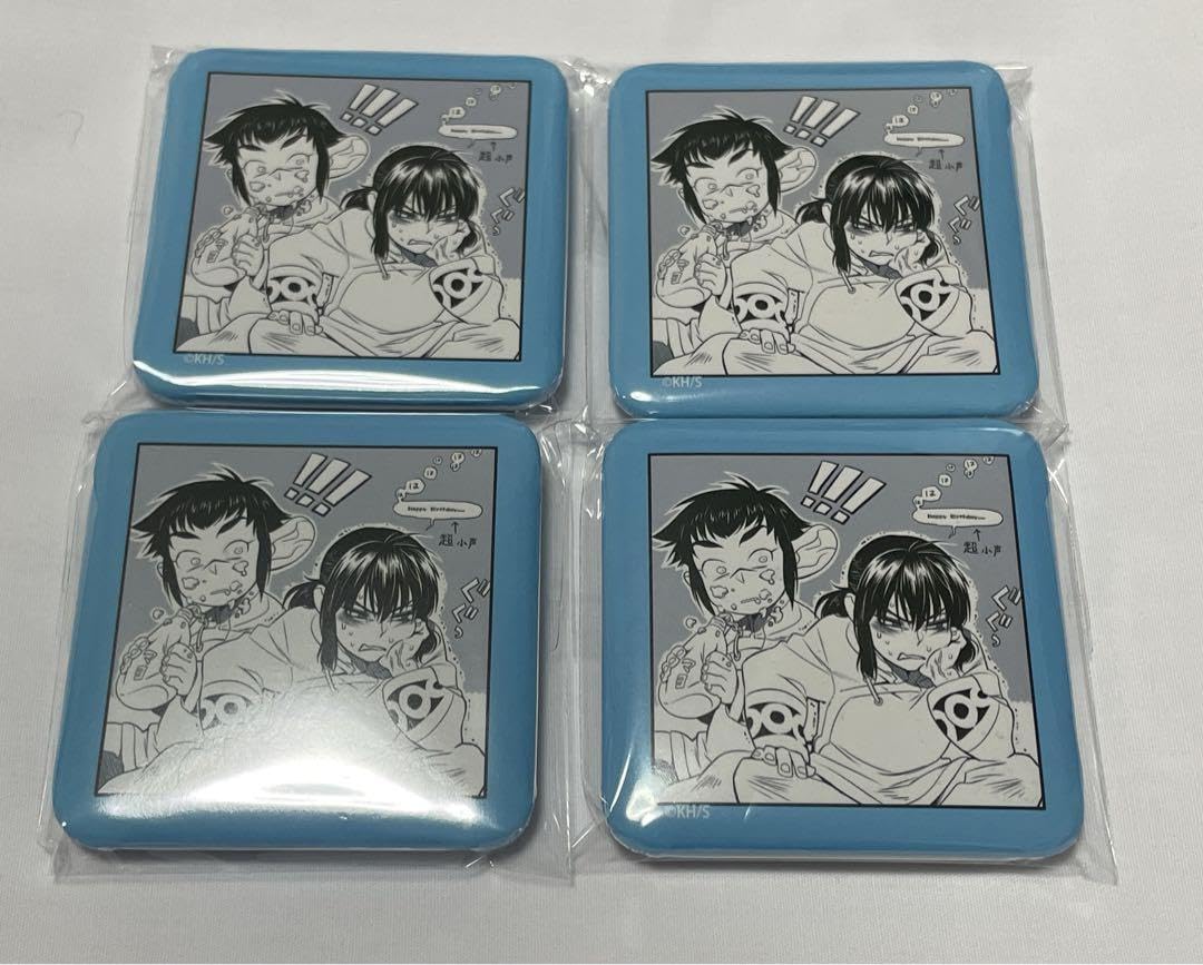 D.Gray-man ましかく缶バッジ　白銀缶バッジ　猫缶バッジ　神田 Amazon.co.jp: ラビ&神田ユウ ましかく缶バッジ D.Gray-man D