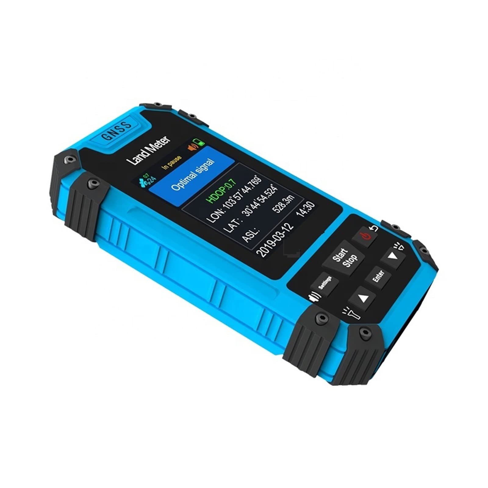 Ręczny miernik terenu GPS S3 GPS Survey Equipment Licznik gruntów Rolnictwo Pomiar gruntów Kolorowy wyświetlacz Przyrządy do pomiaru terenu Narzędzie pomiarowe do pomiarów zewnętrznych