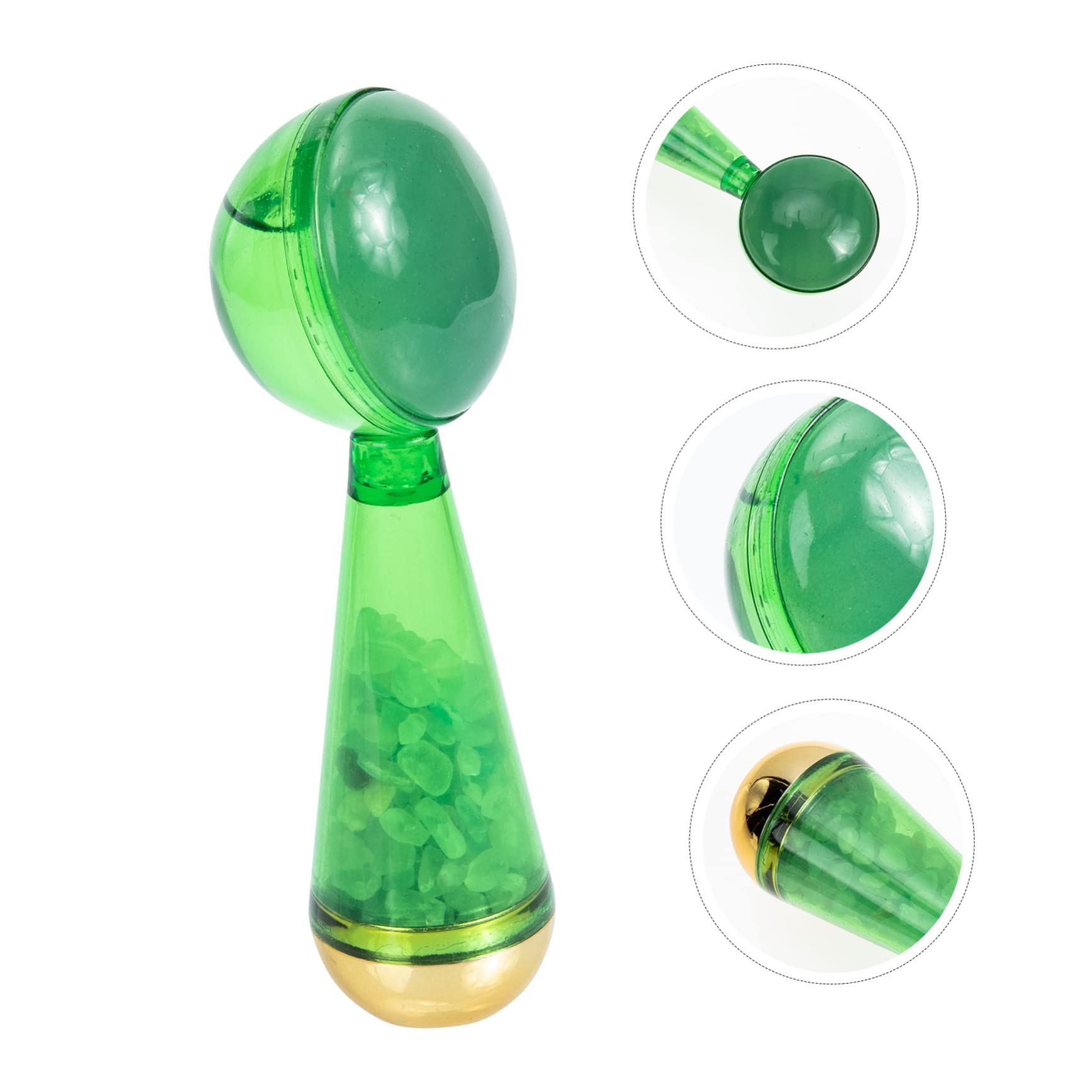 Ice Globe Beauty Gesichtsroller Eiskugel Kühle Massagekugel fürs Gesicht Handlich Hautschonend für Augen Hautpflege Zuhause und Unterwegs