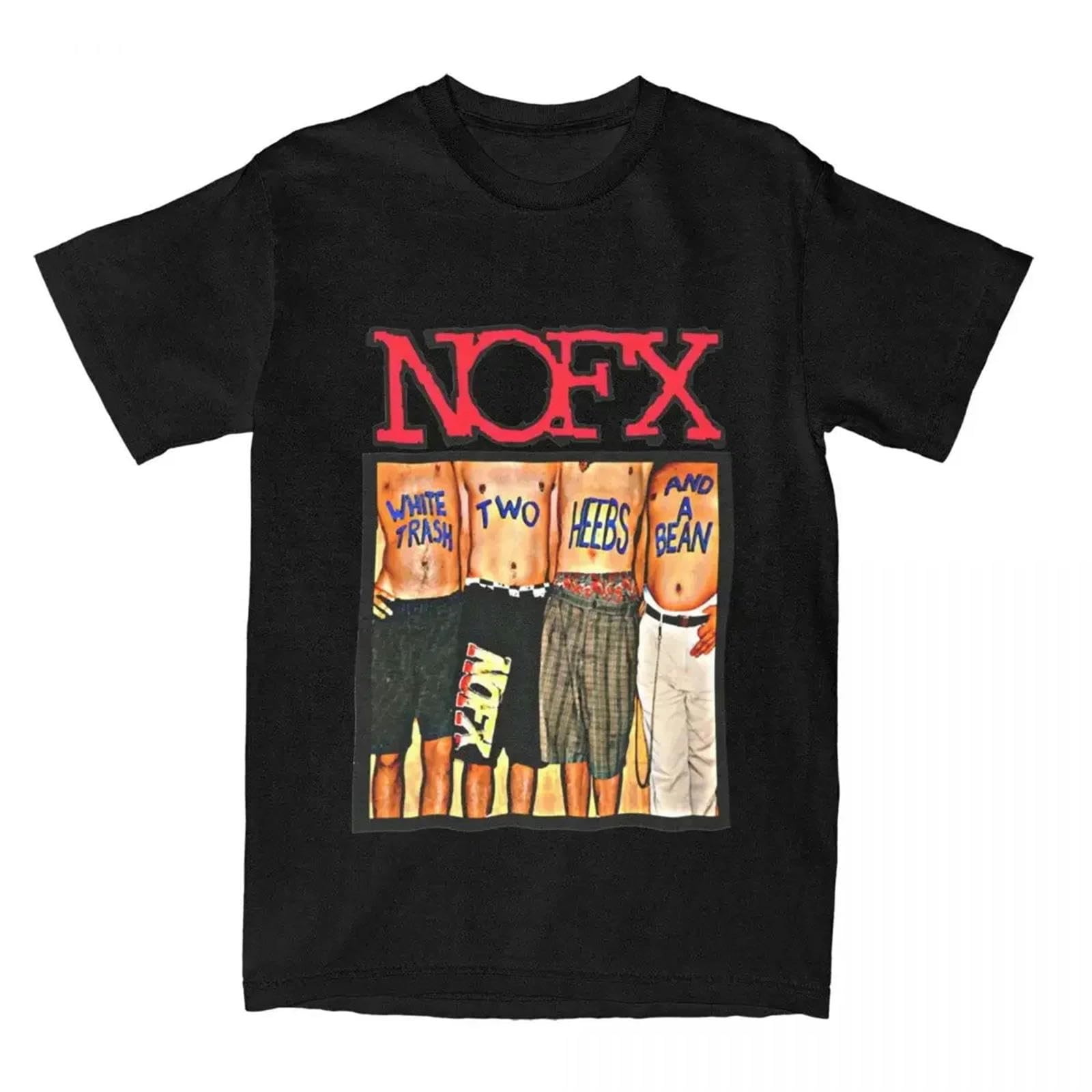 Maglietta Festa del papà T-Shirt della Band Punk Rock per Uomini E Donne di Oversize Unisex Grandi Dimensioni-bianco-2xl