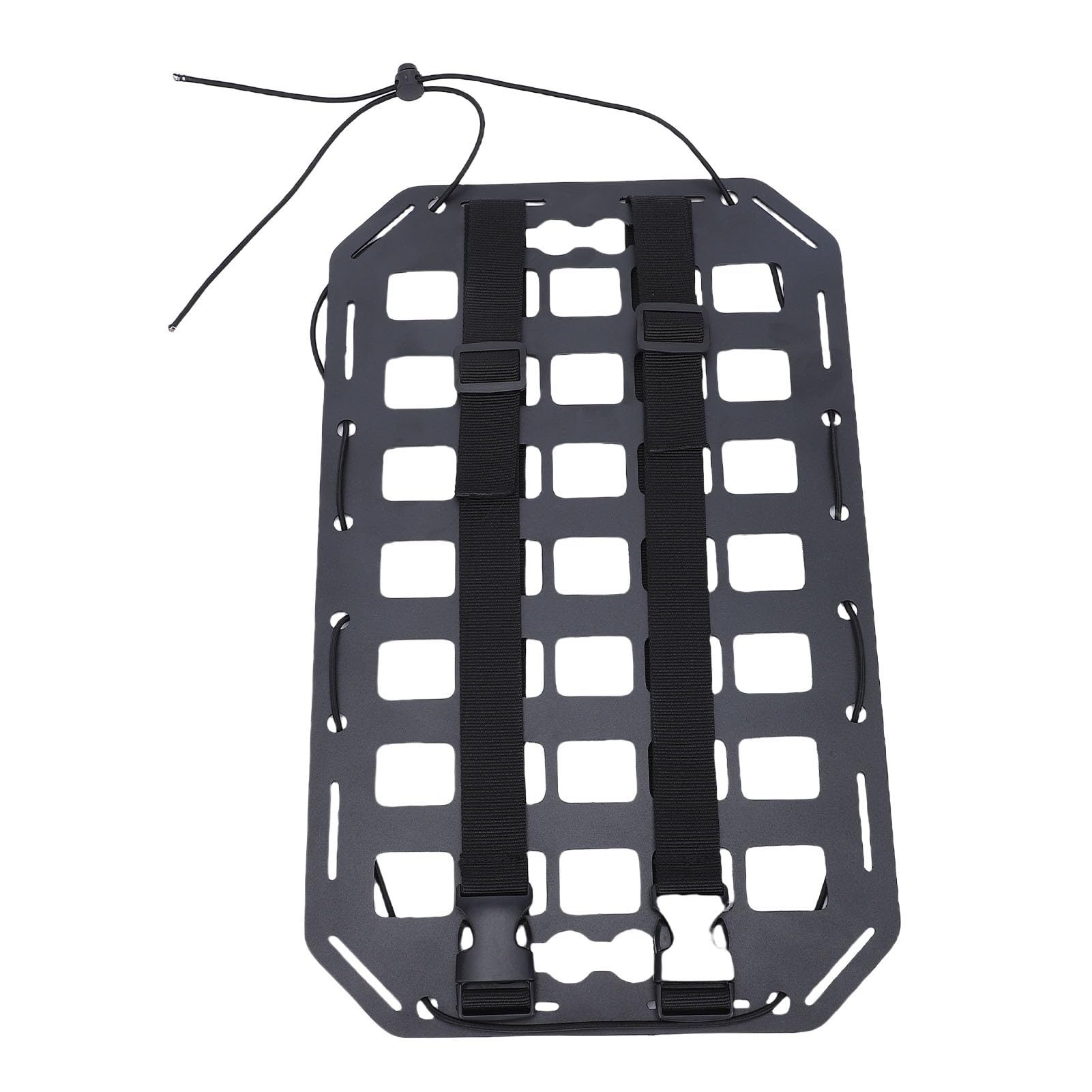 Ejoyous Panneau Molle, Panneau de Rangement en Aluminium pour Organisateur Latéral de Voiture, Porte-Outils Léger, Parfait pour Les Utilisateurs de SUV, de Pick-up et de Camping-Car