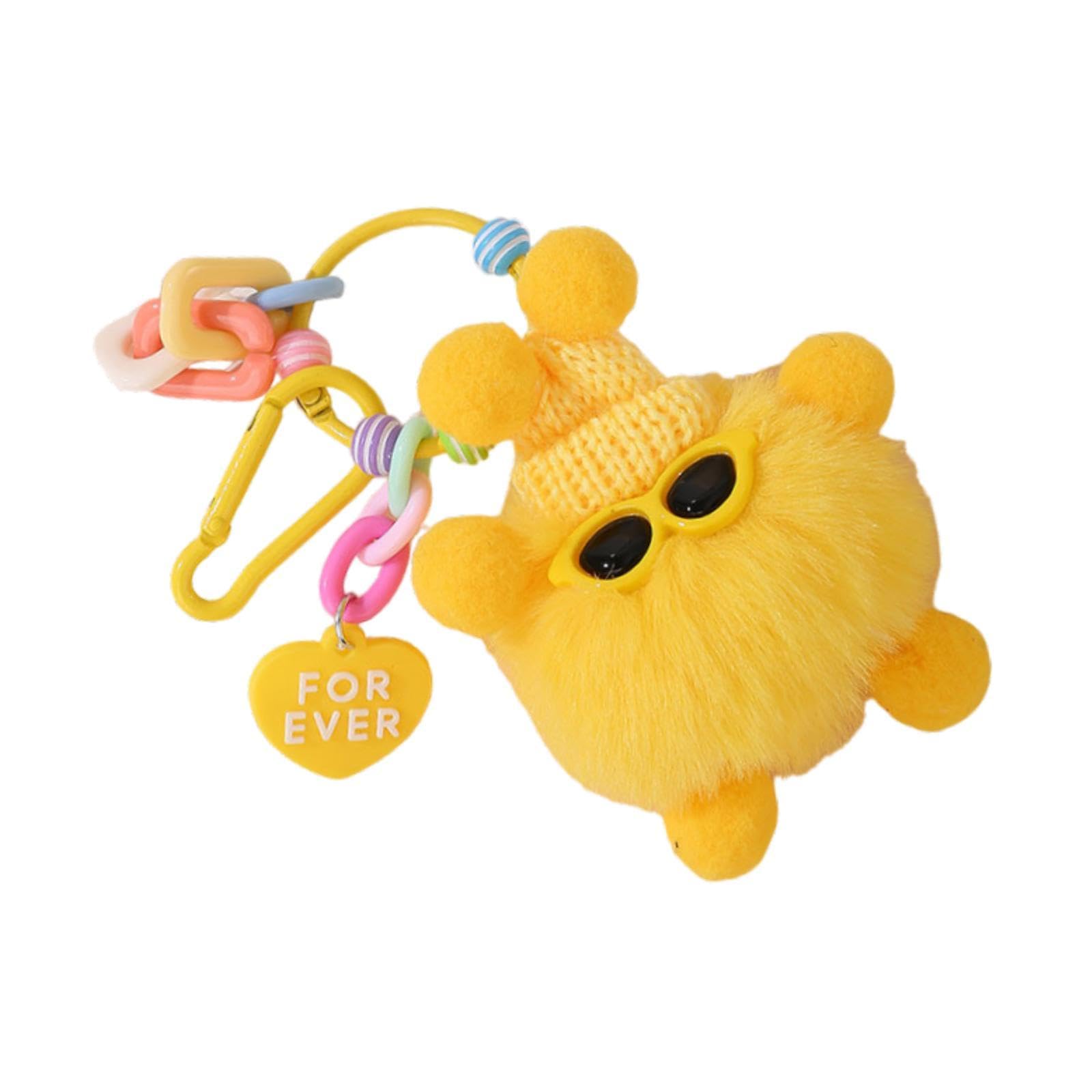 マスコット 人形 キーホルダー かわいい 面白い 黄色 Amazon.co.jp: [Tachiuwa] ぬいぐるみキーホルダー、車の