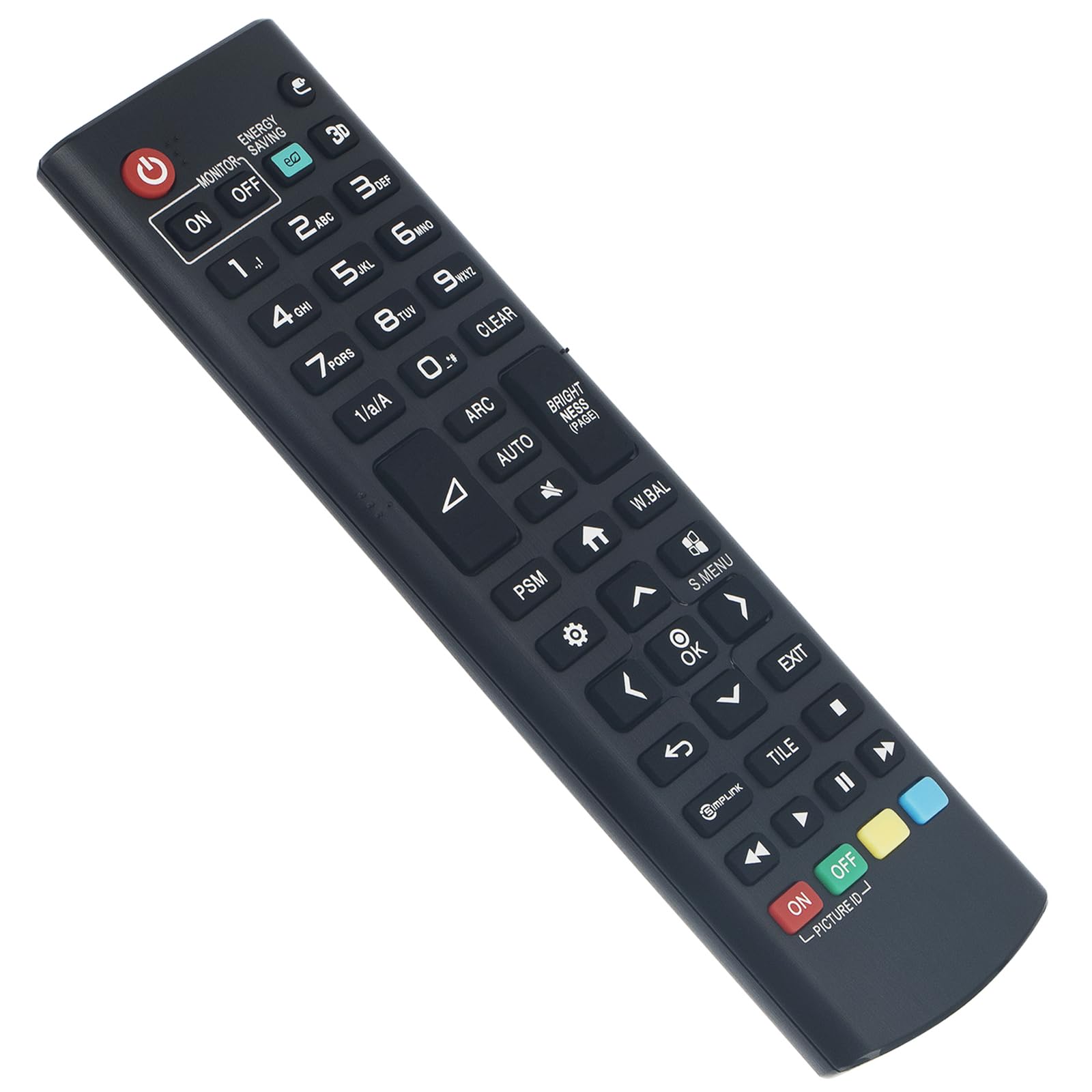 Beyution AKB74915384 Replacement Remote Control Compatible with LG Digital Signage TV 43SM5E 49SM5E 43UL3JEP 49SM5CB 49SH7E 50UL3JEP 65UL3JEP 32SM5KE