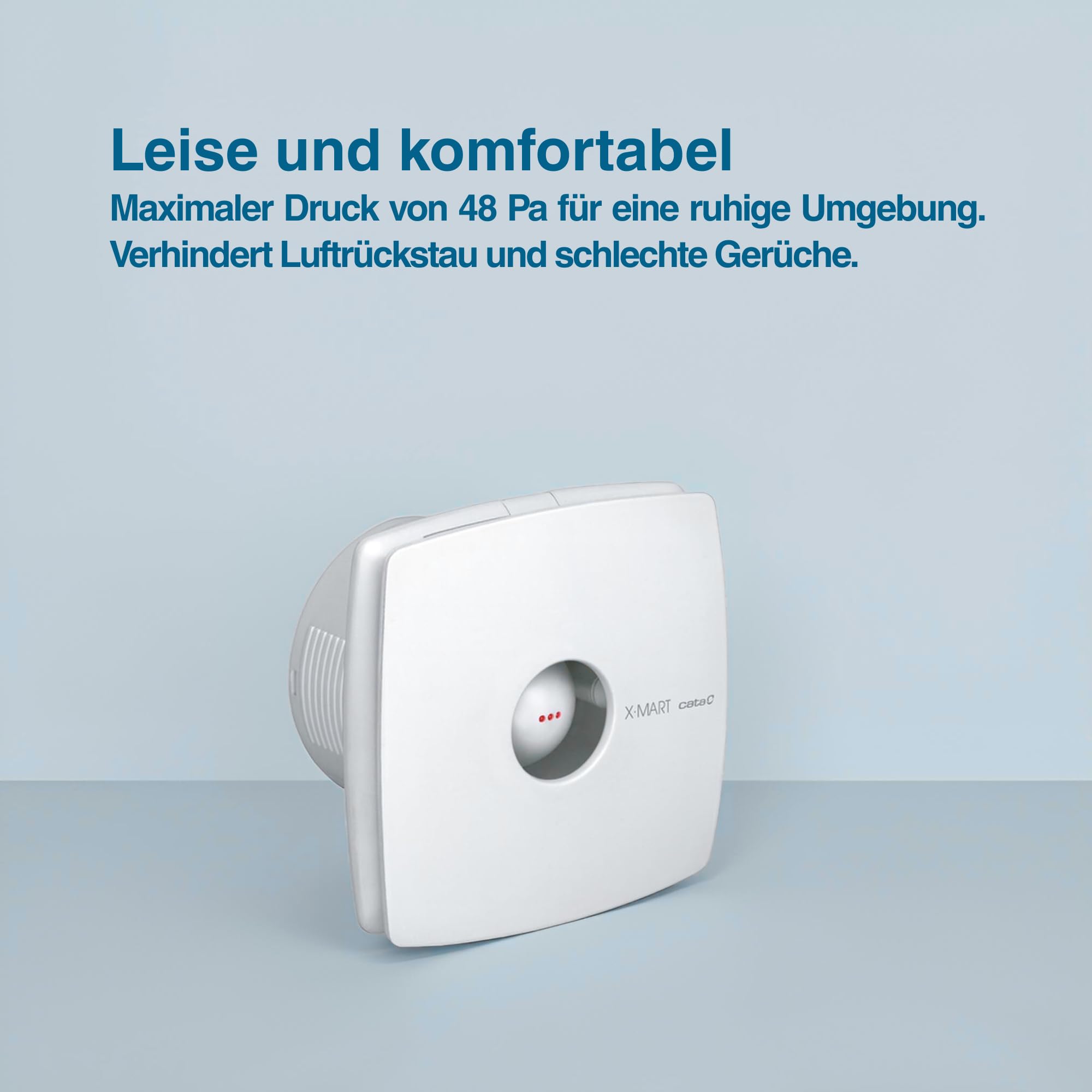 Cata X-Mart 12 – wentylator Household (biały, 20 W, 220 – 240 V, 50/60 Hz, 17 cm, 13,550 cm, 17 cm)