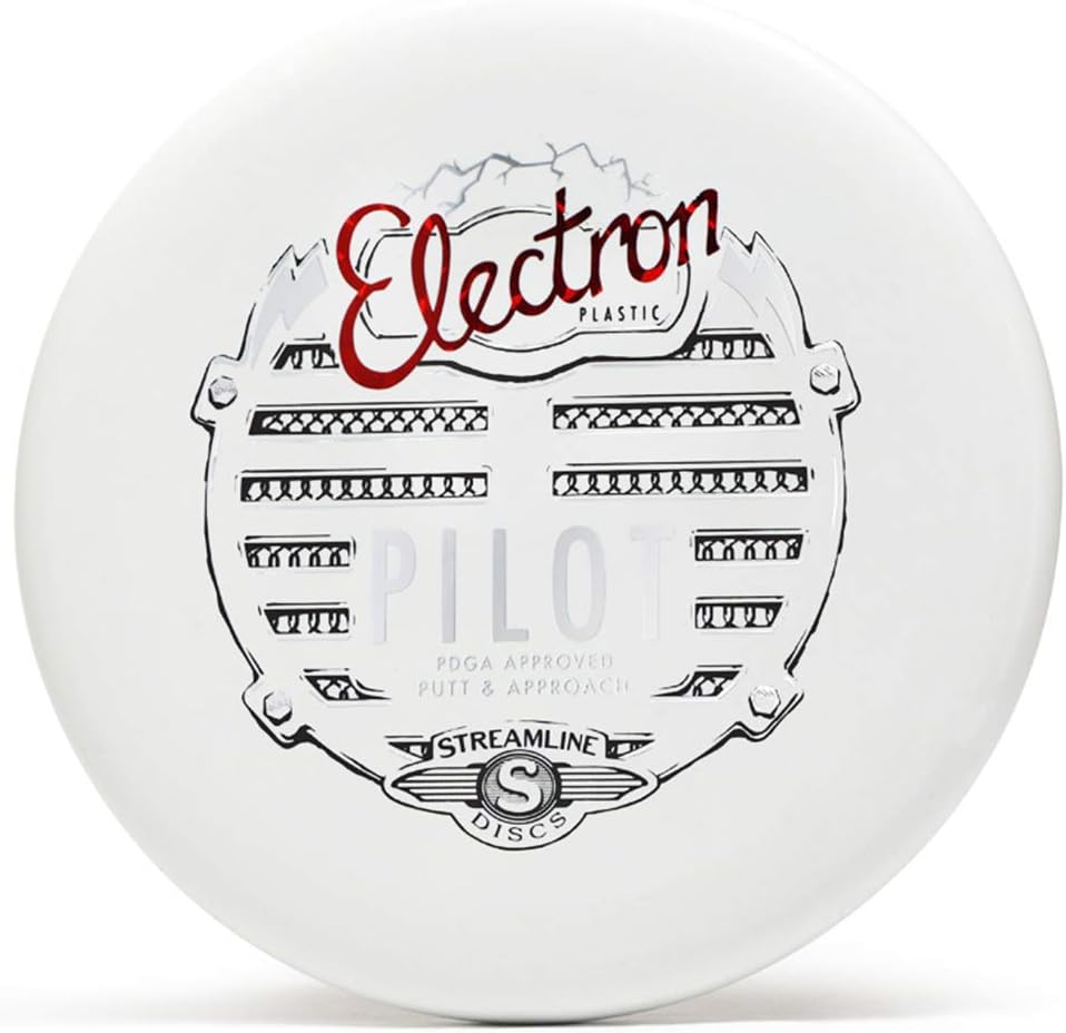 Streamline Discs Electron Pilot Disc Golf Putter (Choose Your Firmness/Colors May Vary)