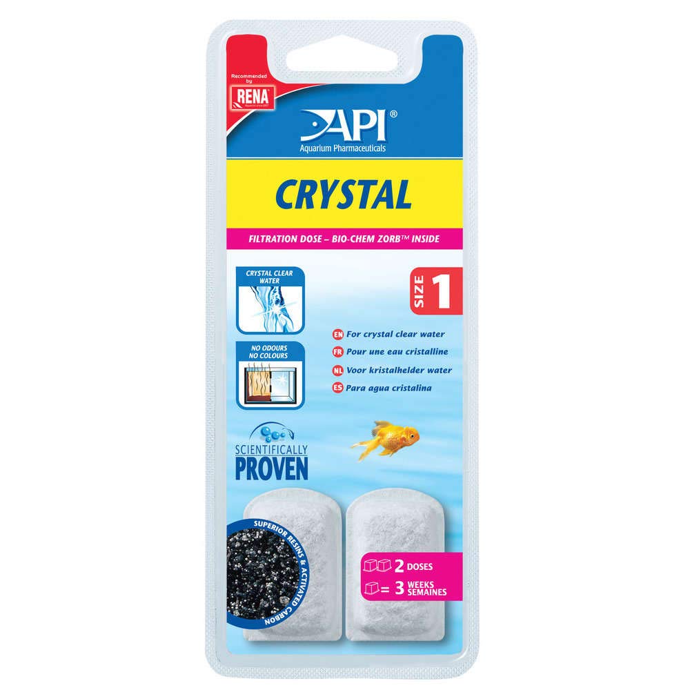 APL Accessories for Aquariums Dose Crystal Box of 2 Size 1