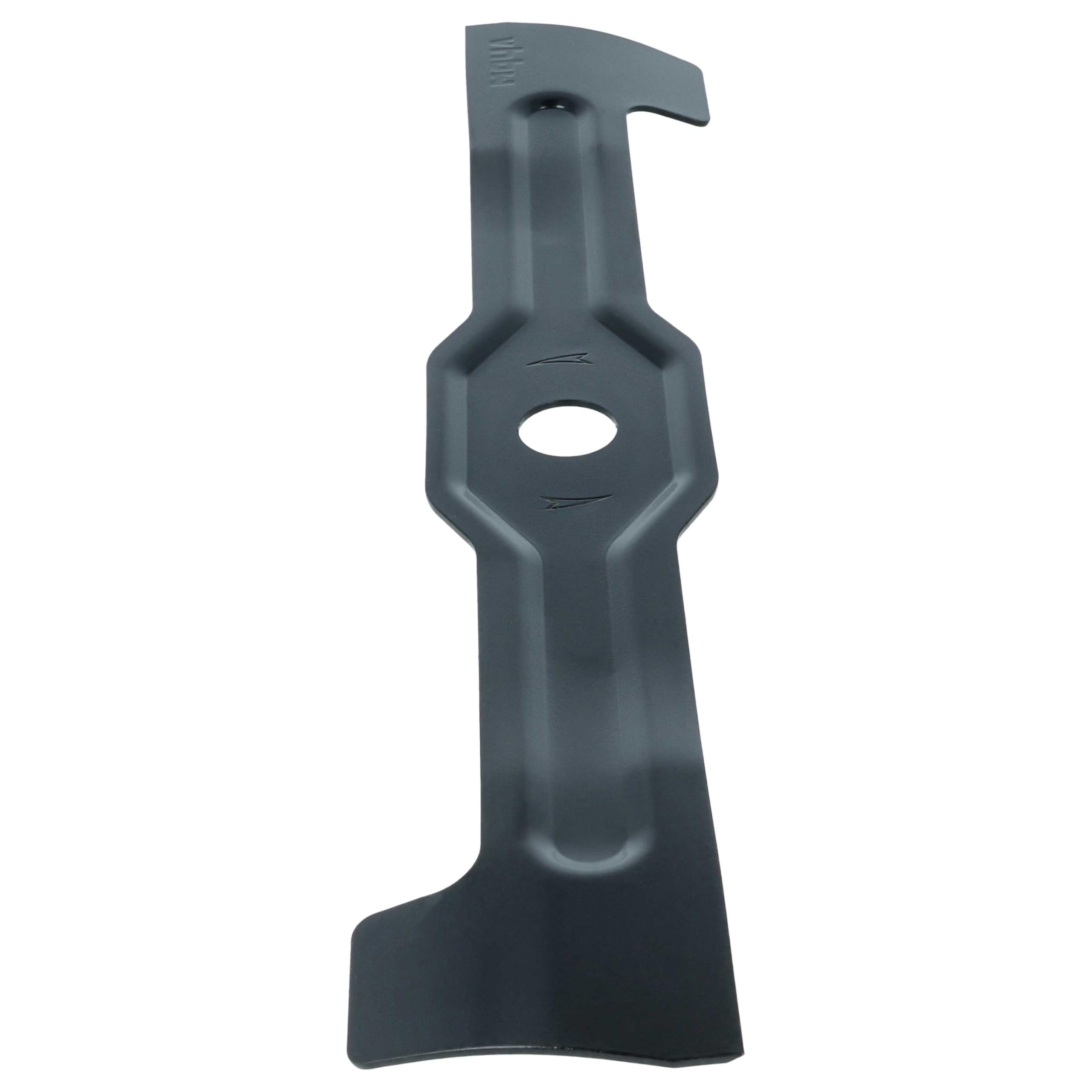 vhbw Ersatz-Messer kompatibel mit Makita DLM431, DLM431PT2, DLM431Z, DLM432 Rasenmäher - Ersatzklinge Schwarz