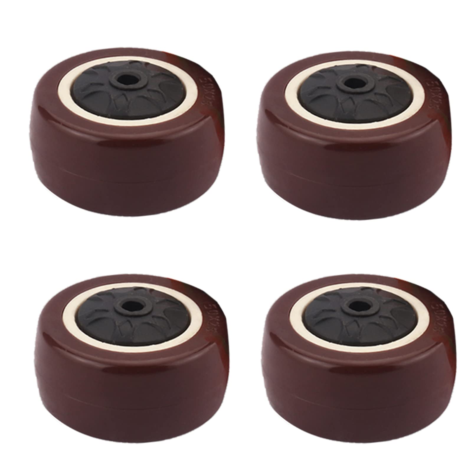 Zguouzantye One Color 4 Heavy Duty Stem Caster Wheels For Furniture Trolley