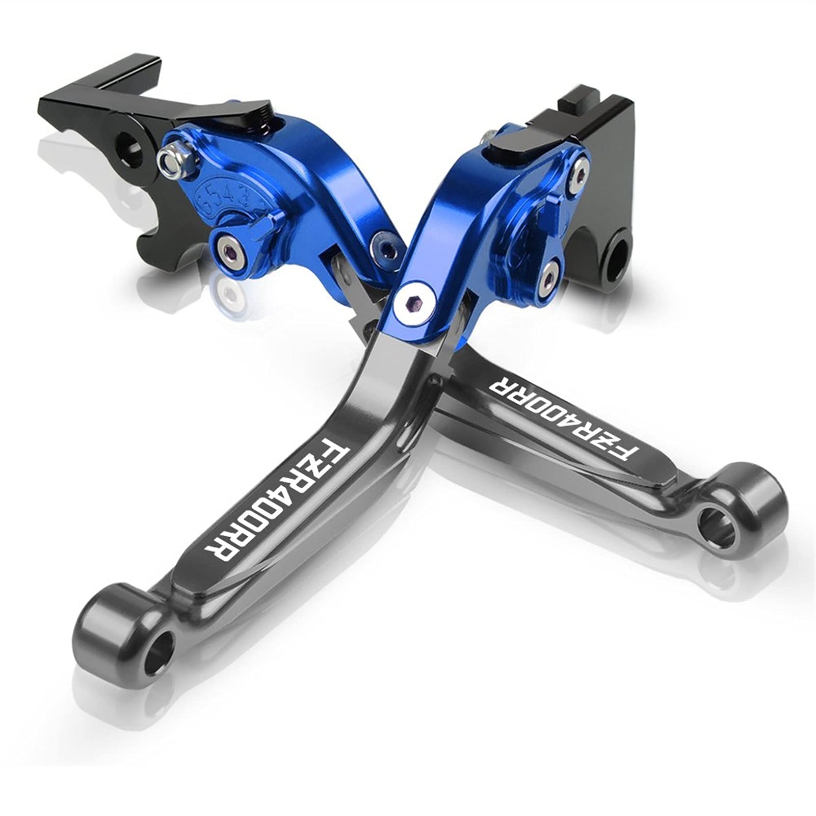 Moto Regolabile Pieghevole Allungabile Freno Leve Frizione Per YAMAHA FZR400 RR FZR400RR FZR 400RR 1991 1992 1993 1994 1995 Leva Della Frizione Del Freno (Colore : 19)