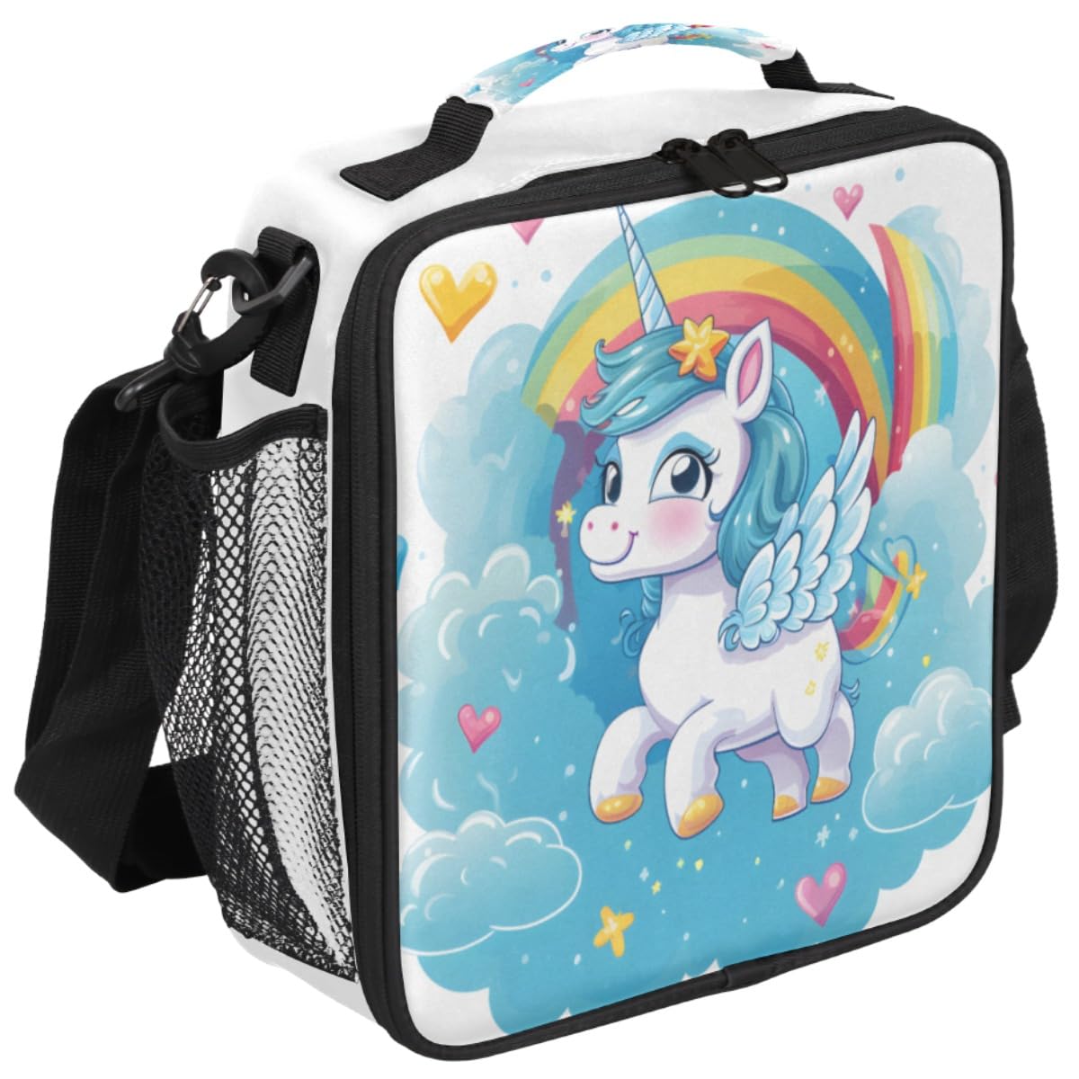 altamonte mall justice unicorn lunch box with mini backpack flying Rainbow for Kids Back to School Lunch Bags for Boys Girls Women Men Insulated Cooler Lunch Bag Freezable Meal Lightweight Shoulder Strap for School Work Travle rpet Color:Watermelon Red/Pepper Shimano SLX A Spinning