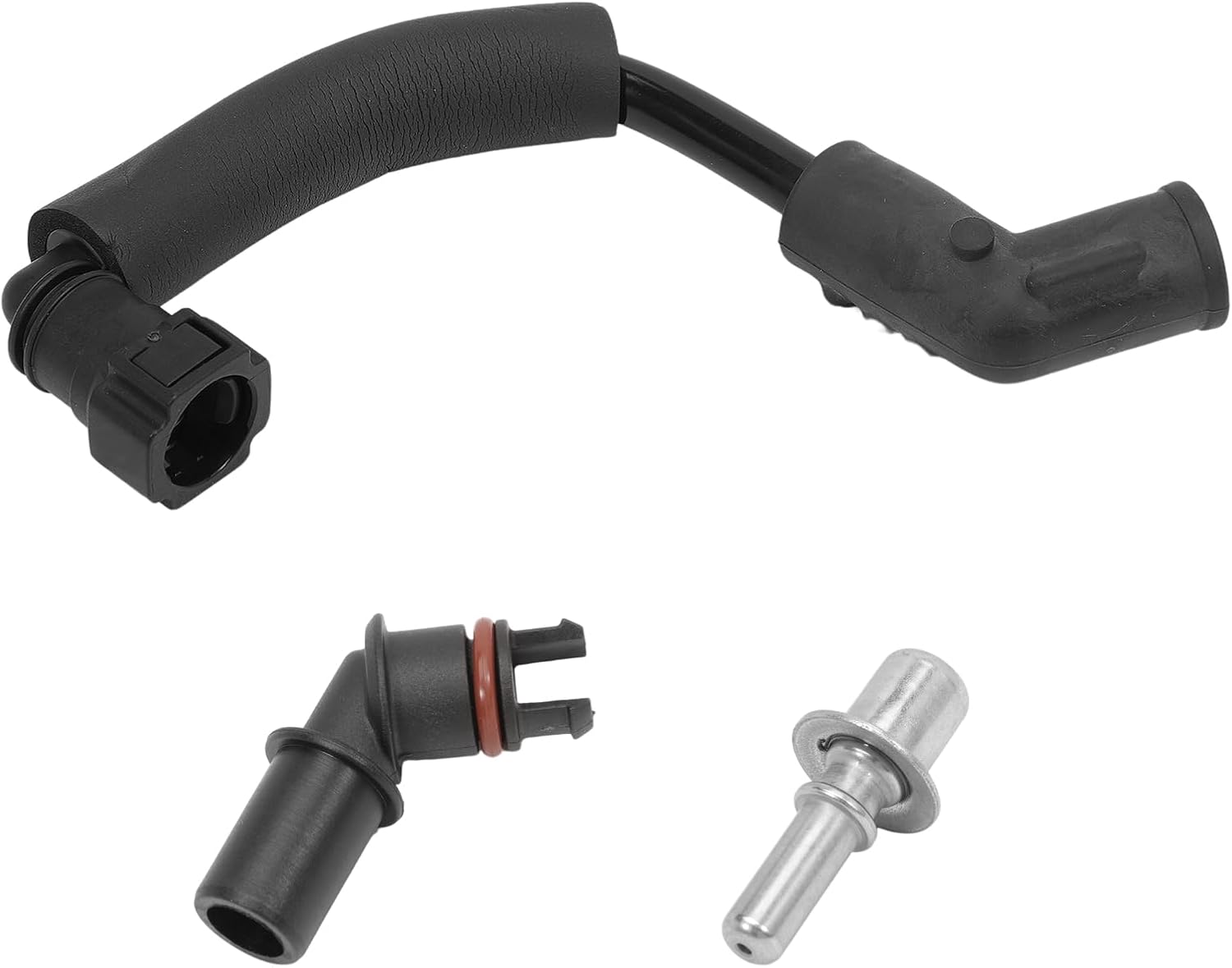 Positive Crankcase Ventilation Valve Tube Hose and PCV Valve Fitting Adapter Connector Right for Acadia Buick Enclave Chevrolet Traverse 2009-2011 Replaces#12614338 12630279 12578316