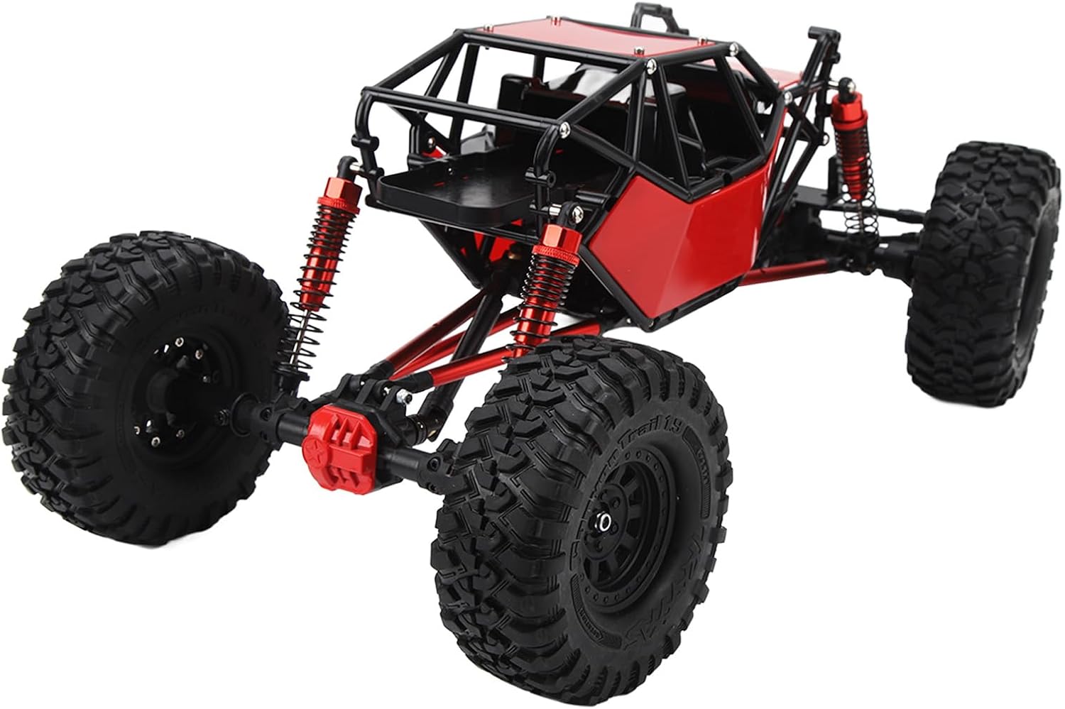 flexman 1/10 310mm Wheelbase RC Rock Climber Chassis with 1.9 Wheel, Remote Control Car Model Accessories for Axial SCX10 90046