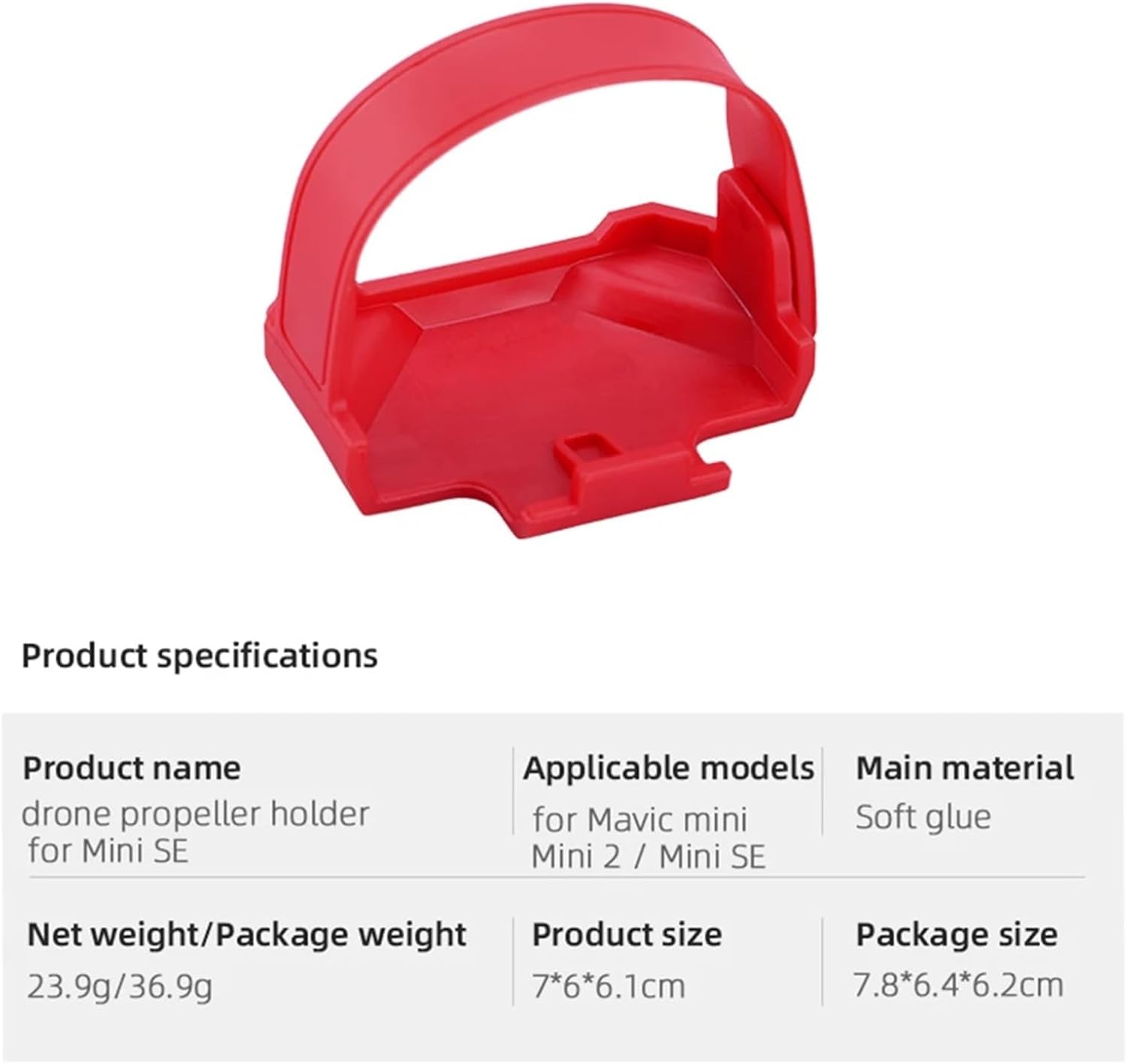 互換性DJI Mavic Mini 2 - プロペラスタビライザー、ソフトプロペラプロテクション、アダプターマウントドローンアクセサ