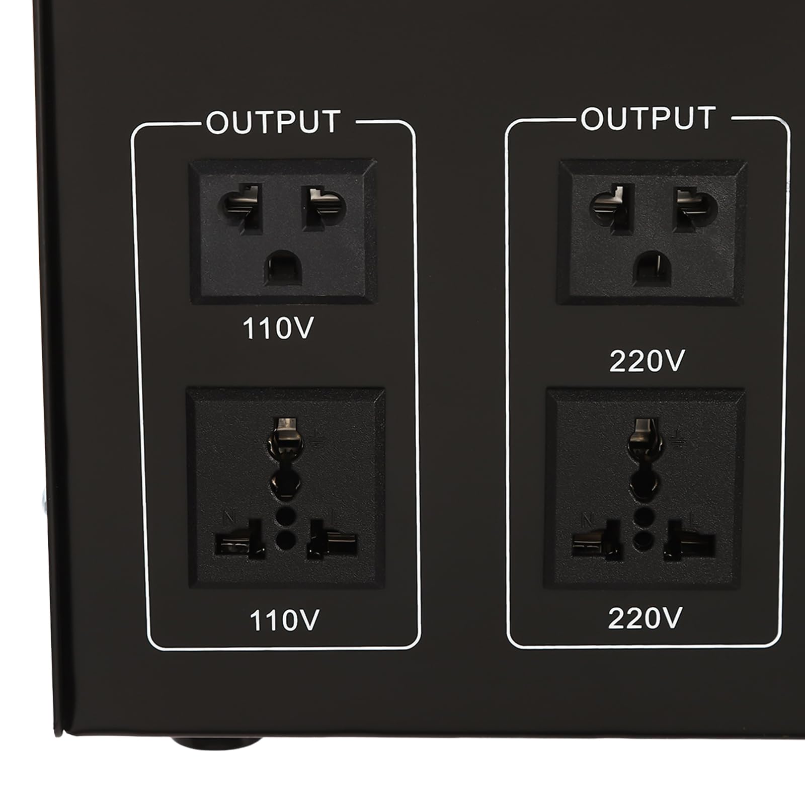 Trasformatore di tensione da 4500 W, 110 V, 240 V, trasformatore con indicatore luminoso, trasformatore di tensione per conversione su e giù