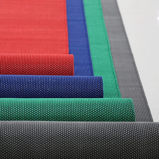 Image of Purav Light Anti-Skid Non-Slip Waterproof Rubber Door Mat for Home Outdoor Entrance Large Size Foot Mats (2x1.4 feet, Green)
