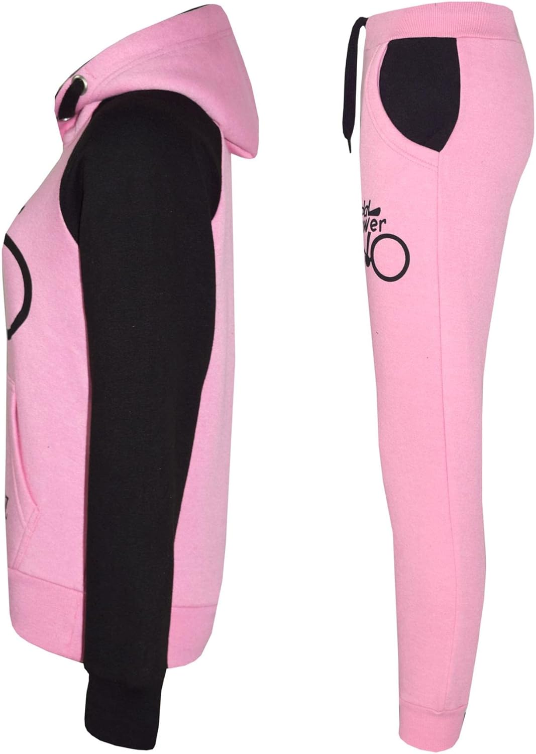 Kids Tracksuit Boys Girls Designer's Pedal Power Jogging Suit Top Bottom 7-13 Yr
