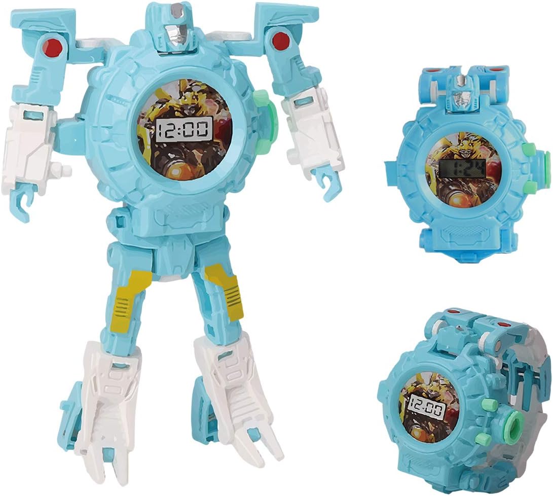 Kids Digital Watch, Boys Cartoon Hero Amazing Watches, Girls Electronic Learning Gifts