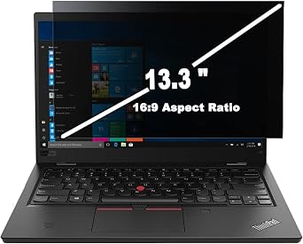 13.3 Inch Laptop Privacy Screen Protector Designed for HP Envy/Dell/Asus/Acer/Samsung/Lenovo,Matte Eye Protection Anti Glare Anti peep Protector Film for All 13.3" with 169 Aspect Ratio Laptop Privacy Guardian