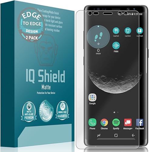 IQShield Matte Screen Protector Compatible with Galaxy Note 8 (2-Pack) Easy Installation, Anti-Bubble, Anti-Glare Film