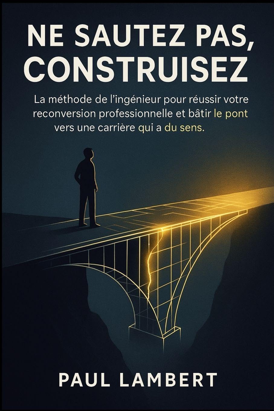 Ne Sautez Pas, Construisez: La méthode de l'ingénieur pour réussir votre reconversion professionnelle et bâtir le pont vers une carrière qui a du sens.