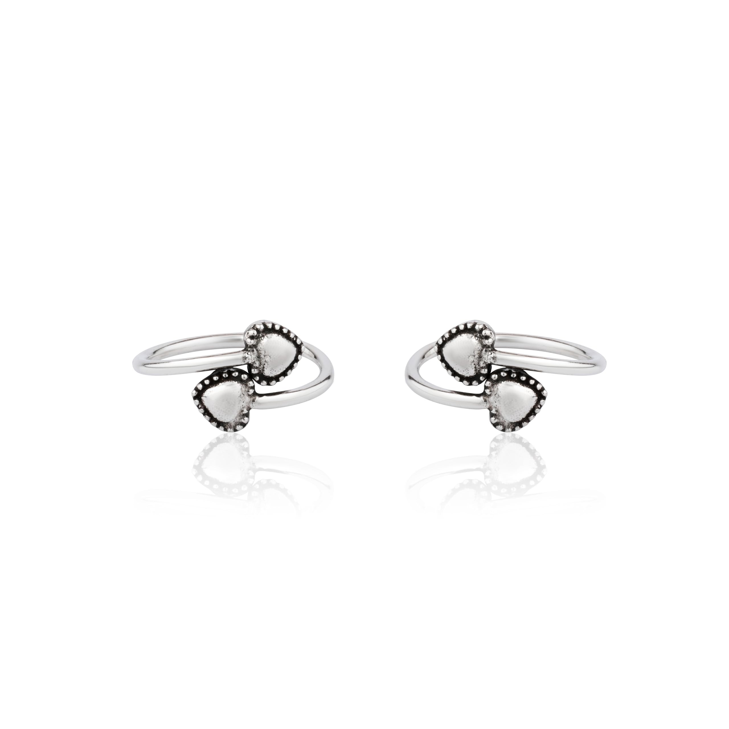 925 Silver Heart Toe Ring - Classic & Romantic | Gift for Every Occassion | With Certificate of Authenticity and 925 Stamp | 6 Month Warranty-image-19