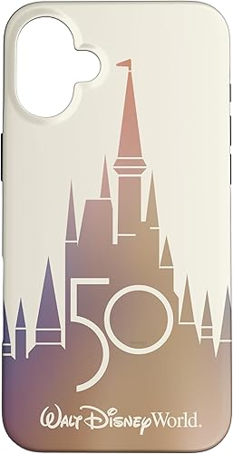 Vista 58 de Funda para iPhone 14 Pro Max Disney Walt Disney World 50 aniversario Castle