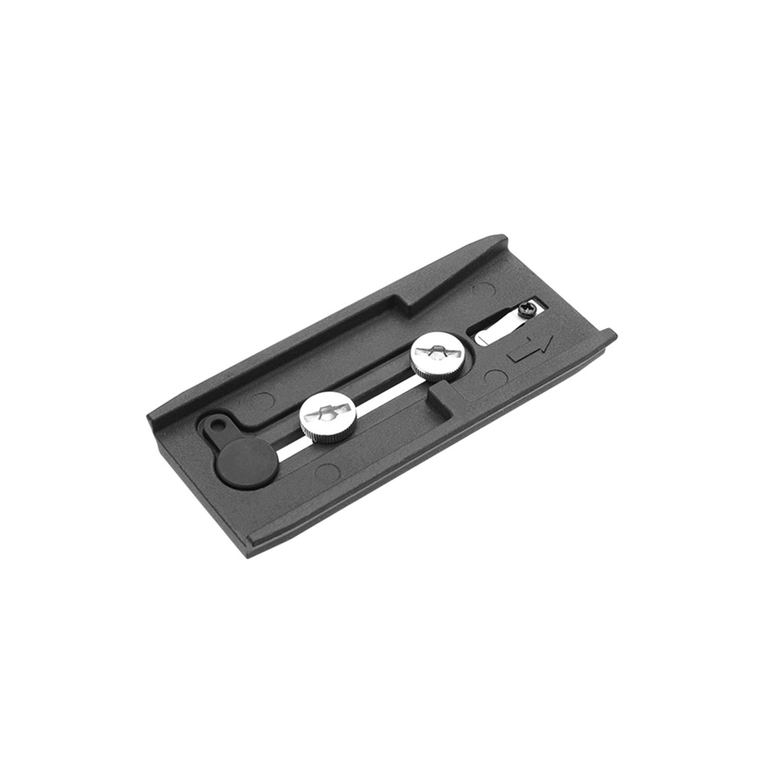 Benro QR2PRO - Piastra scorrevole per fotocamera a sgancio rapido, compatibile con testa video S2PRO (QR2PRO