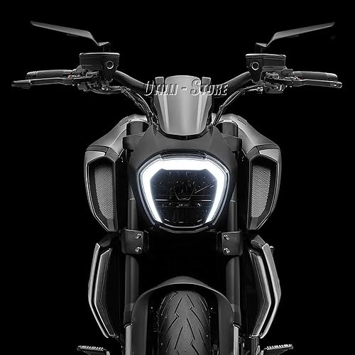 Miniatura 2 de Espejo retrovisor de motocicleta HD Vision Espejo lateral para Ducati XDIAVEL X Diavel 1262 SDark 2021-2023 DIAVEL 1260 S 2019-2020