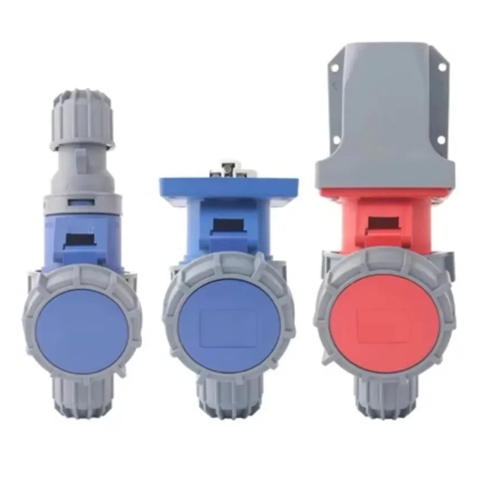 Spina industriale IP67 e presa CEE | Connettore elettrico maschio e femmina 3PIN 4PIN 5PIN 16A/32A Spina for montaggio a parete(3PIN-02,16A)