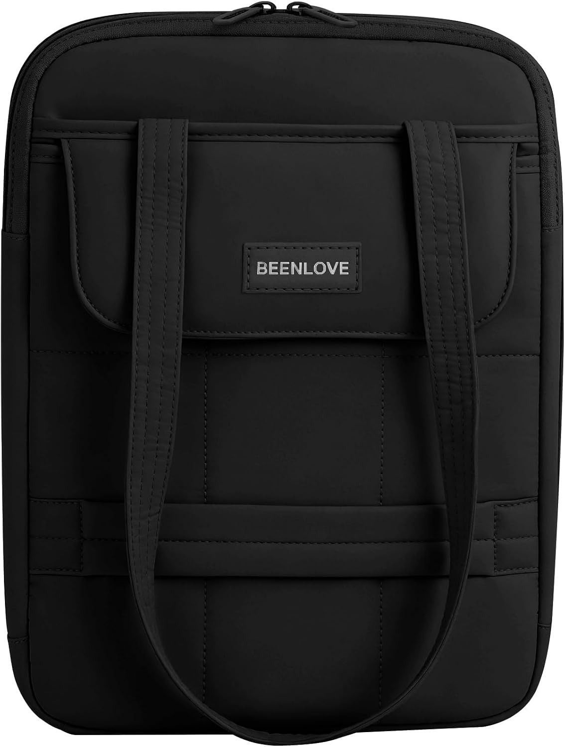 Laptop Bag 13-14 Inch, 360° Protective Puffy Laptop Sleeve, Laptop Case Compatible with MacBook Air 13.6 M5 M4 M3 M2 M1/Neo/Pro 13/14,HP Dell ASUS Lenovo, Black | 14.37"x10.24"x1.38"