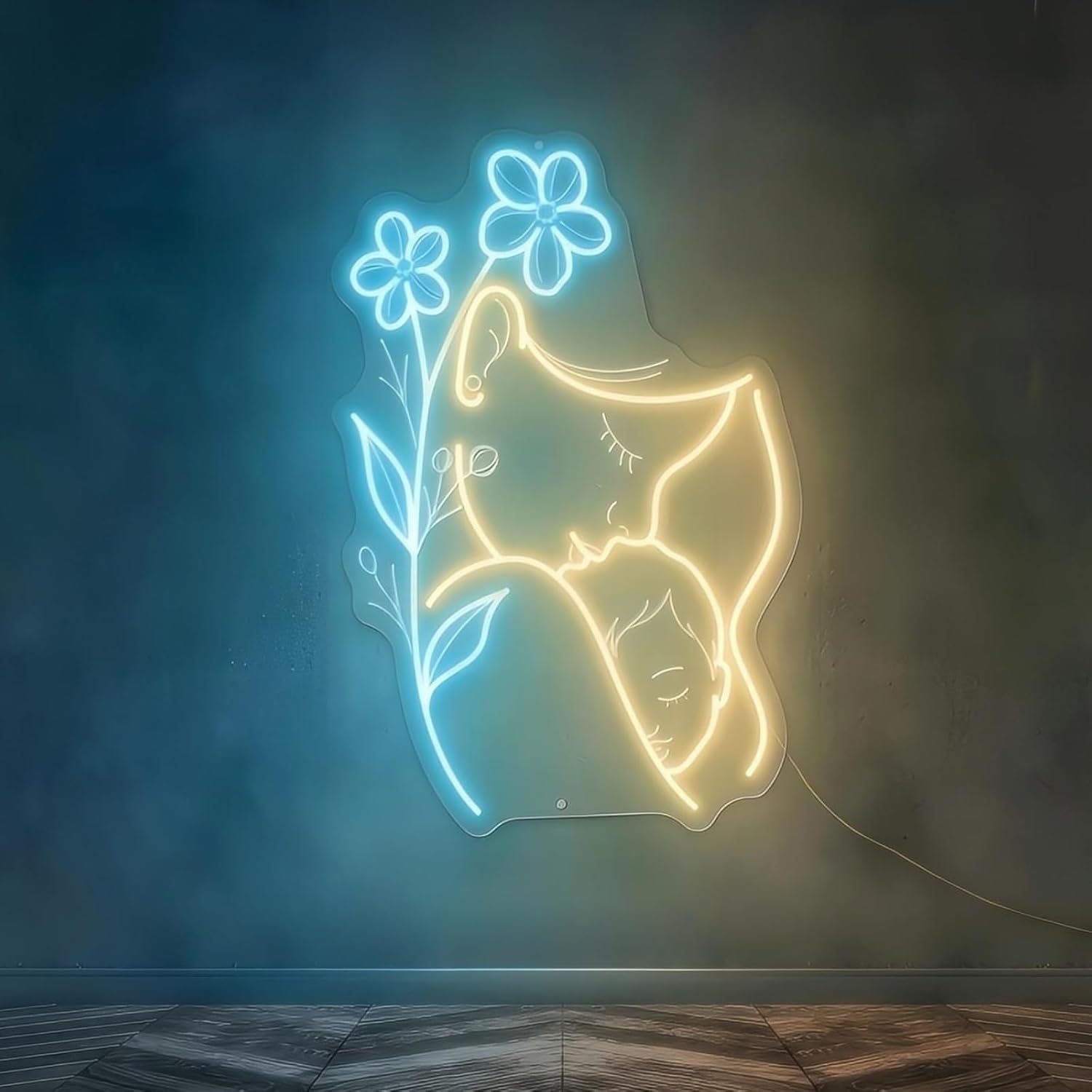 Mother hug baby neon sign Mother's day Gift Mother's Day Gift For Mom Mother Neon Sign Custom Neon Sign Mom Neon Sign Baby and Mom Sign, Baby Shower Backdrop, Gifts for pregnant mothers