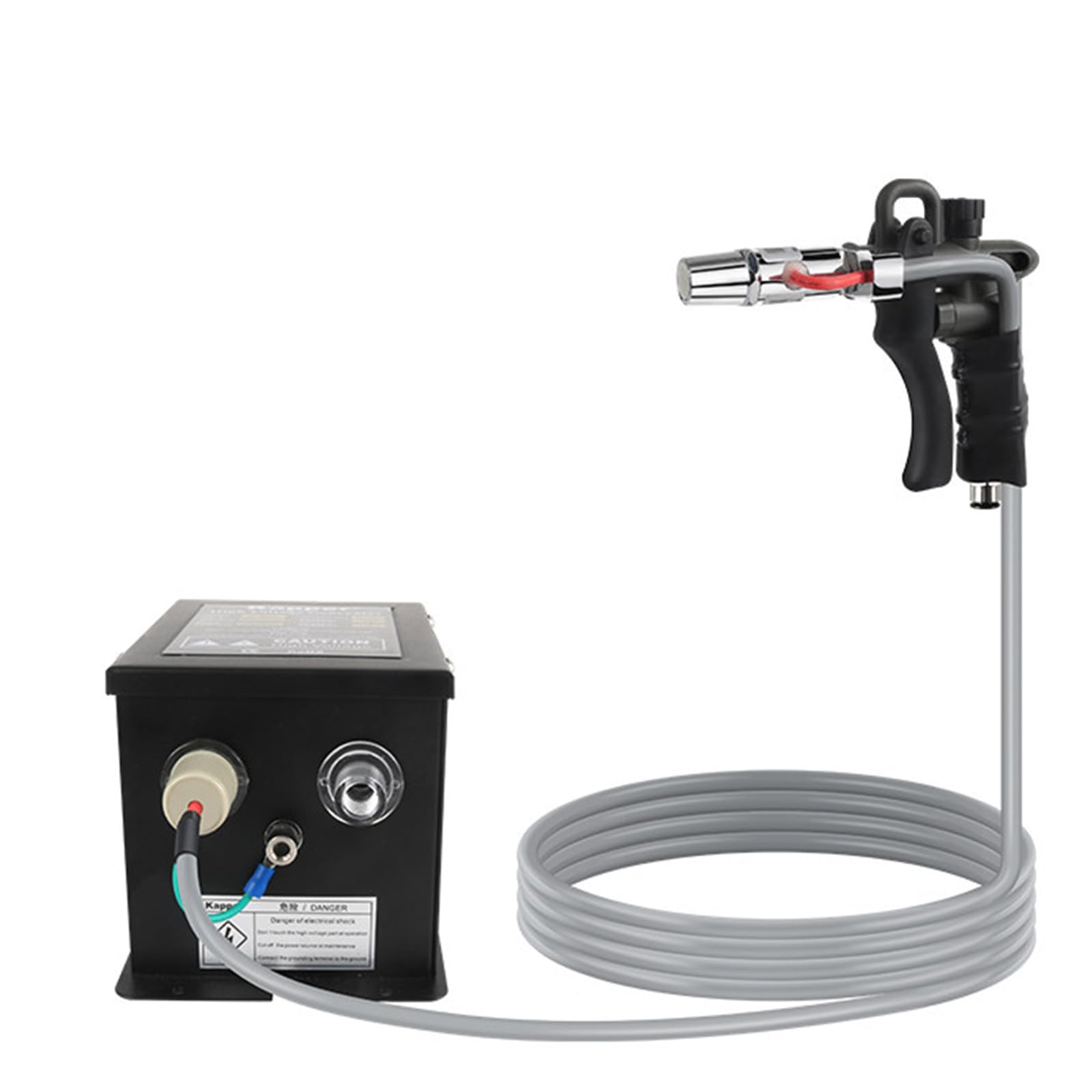 XNZJHPP Handheld Ionizing Air Gun - 4.6KV Static Eliminator with Adjustable Air Volume, 3-Meter Cord, 150-300mm Working Distance for Effective Static Discharge Removal