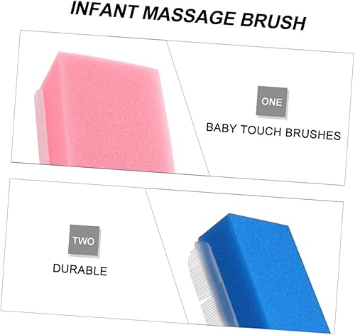 Miniatura 9 de Herramienta de entrenamiento de cepillo de esponja para educación temprana masaje táctil portátil ligero para viajes en el hogar Material de uso