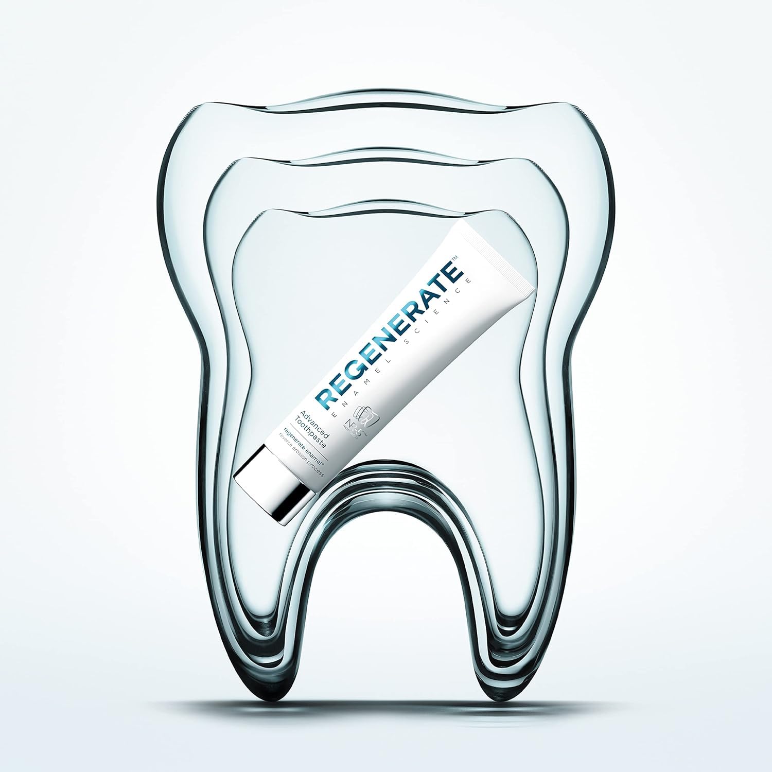 Regenerate Enamel Science Kit Completo per Cura Smalto Dentale, Dentifricio Avanzato, Siero NR-5™ e 1 Set di Mascherine, Rigenera i Minerali dello Smalto, Protezione Carie, Ripristina il Bianco, Menta
