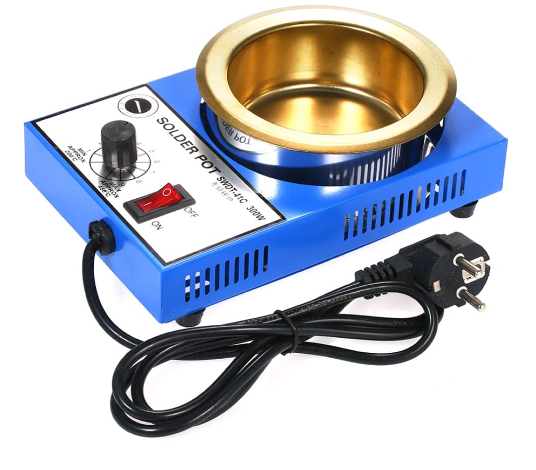 SLS INDIA-41C-Soldering Pot/DESOLDERING BATH/TUB-300 Watt, Electric 220V/AC, Temp- 200 Degree to 580, for PCB soldering (B0BCJQXWF8) Amazon Price History, Amazon Price Tracker