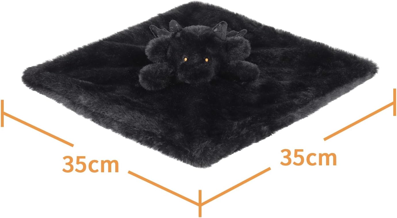 Apricot Lamb Black Dragon Soft Loveys for Babies, Security Blanket for Baby Boy and Girl, 13.8 Inches for Infant and Toddlers - Image 8