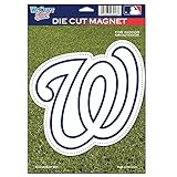 WinCraft Washington Nationals Official MLB 6 inch x 9 inch Car Magnet by 797292