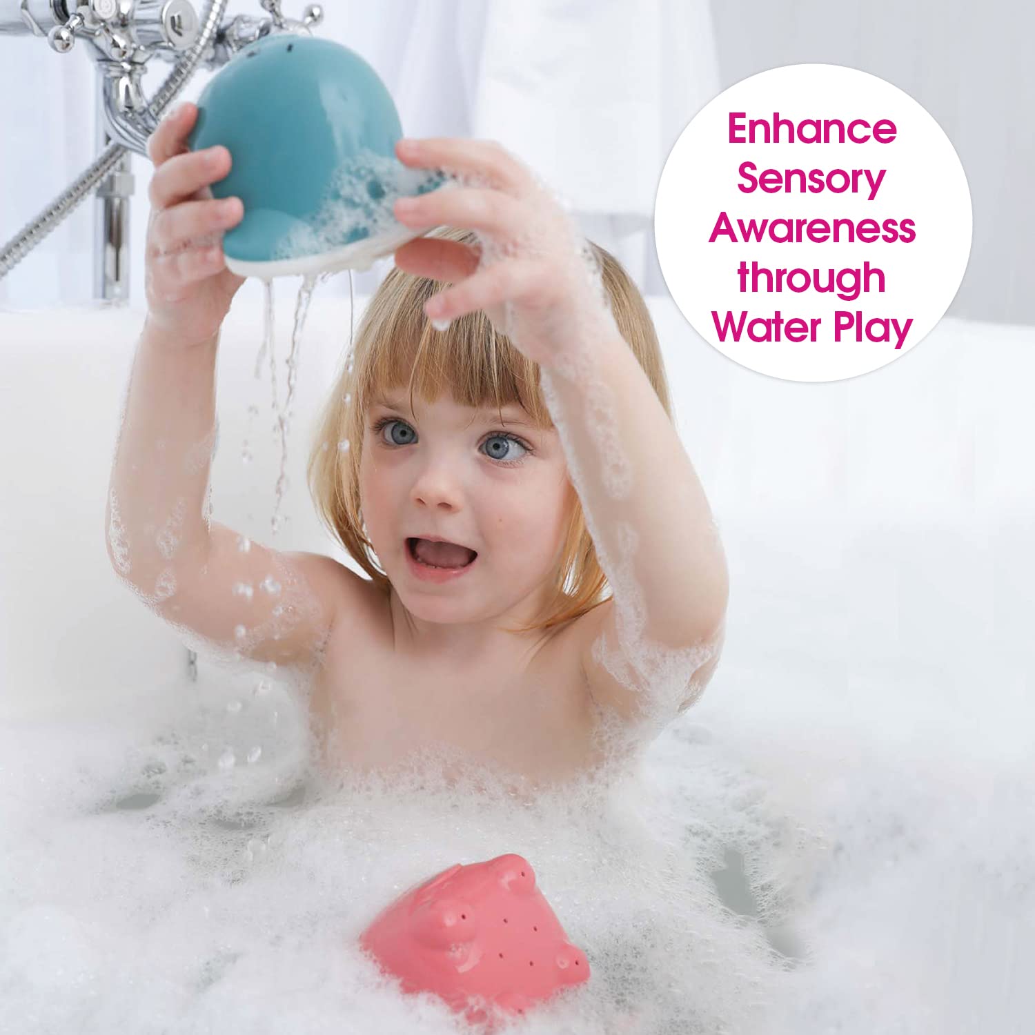 Edushape Jouet de Bain Dunk & Strain Pal - 1 pièce